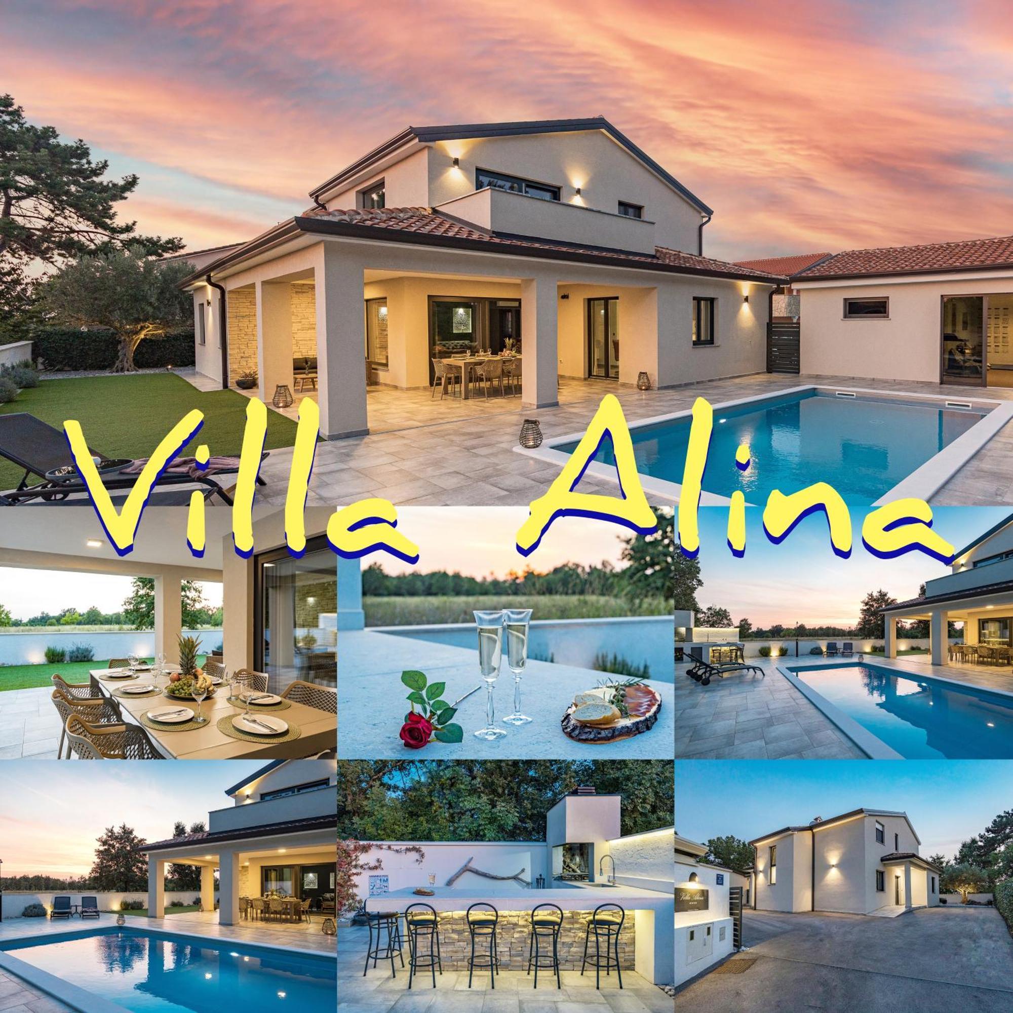 Special Offer! New Luxury Apartment With Pool, Fitness, Outdoor Bar&Grill Buje Kültér fotó